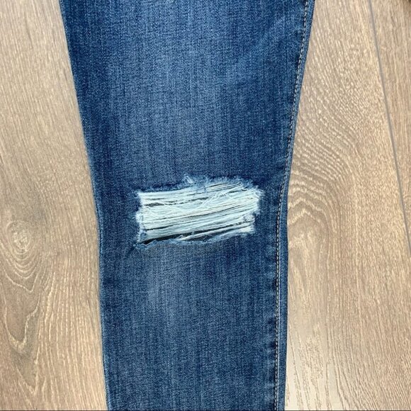 Joe’s Jeans Skinny Jeans Icon Aydin Distressed asymmetrical hem denim mid rise - Picture 8 of 16